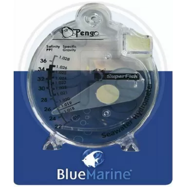 Blue marine hydrometer