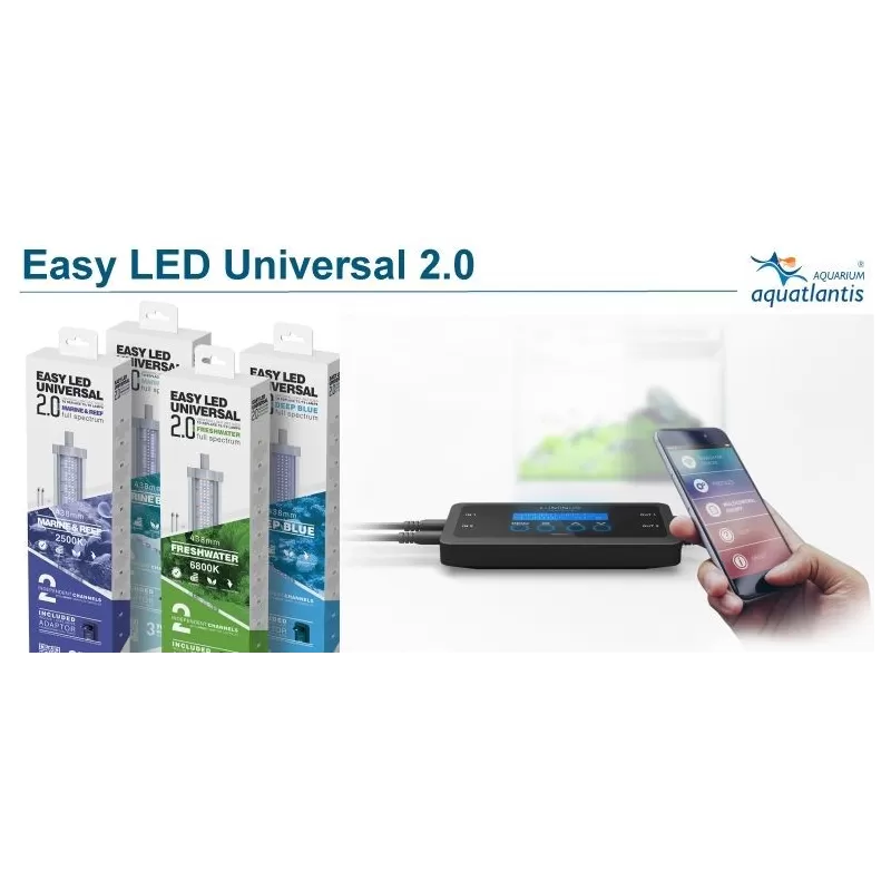 Aquatlantis Easy Led Universal 2.0 Marine en Reef 1047 mm Aquatlantis Easy Led Universal 2.0 Marine en Reef 1047 mm
