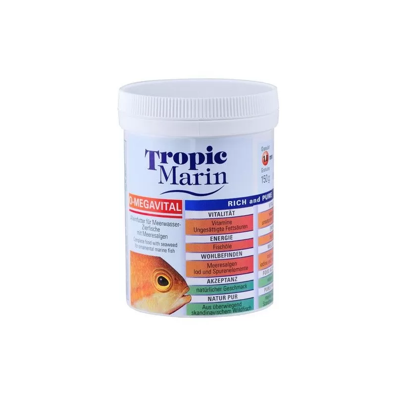 Tropic Marin O-Megavital 1.0 mm 75 g Tropic Marin O-Megavital 1.0 mm 75 g