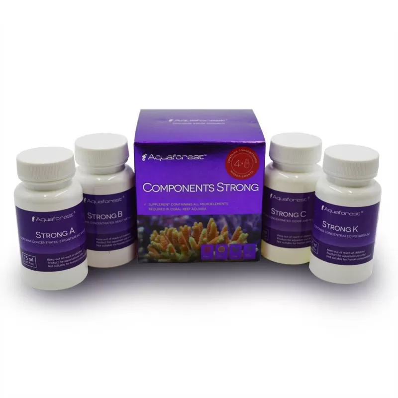 Aquaforest Componente Strong 4x75ml Aquaforest Componente Strong 4x75ml