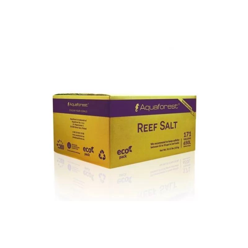 Reef Salt 25 Kg Sack in Box Reef Salt 25 Kg Sack in Box