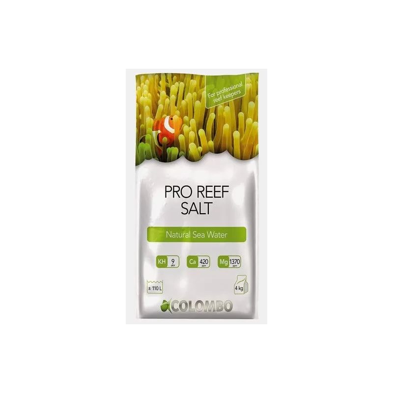 Colombo natural reef salt 4 kg stazak Colombo natural reef salt 4 kg stazak