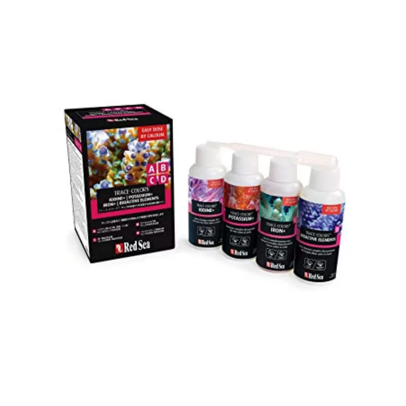 Red Sea Trace colors A,B,C,D 100ml Red Sea Trace colors A,B,C,D 100ml