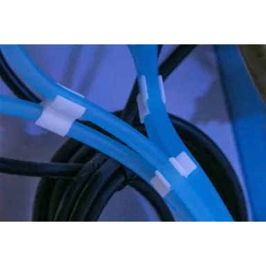VCA Multi Tube clips Aqua blue