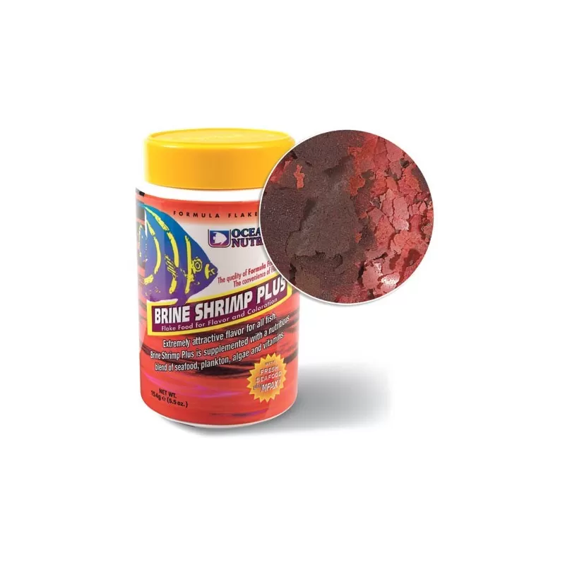 Ocean Nutrition Brine Shrimp Plus Flakes Ocean Nutrition Brine Shrimp Plus Flakes