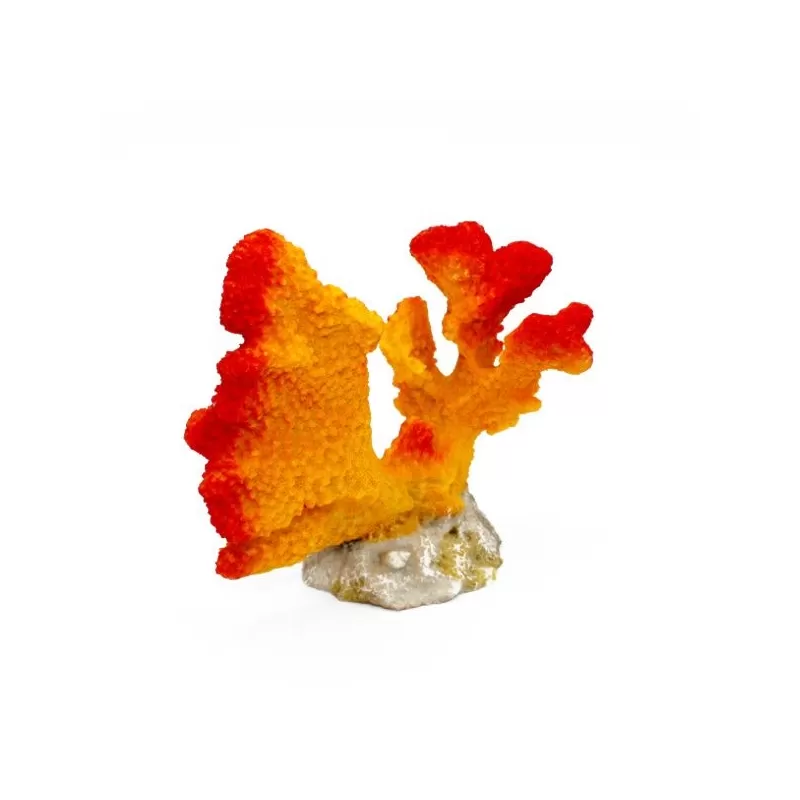 Kunstkoraal Pocillopora Geel/Oranje