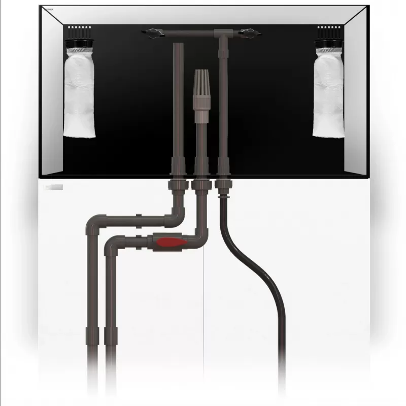 Waterbox Marine X 90.3 met onderkast Zwart