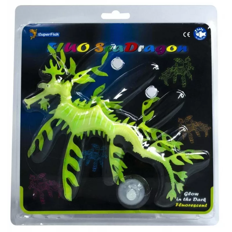 Superfish fluo sea dragon groen