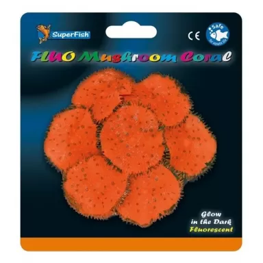 Superfish fluo air coral mushroom oranje