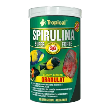 Tropical Spirulina Super Forte Granulaat 36 100ml