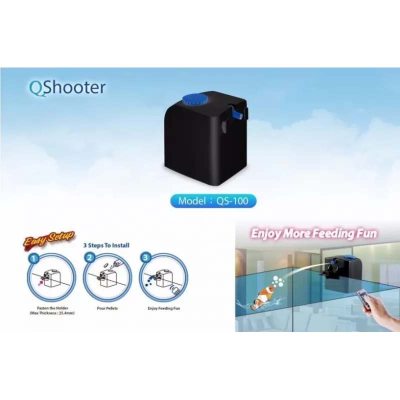 Autoaqua QShooter Fish Feeder Autoaqua QShooter Fish Feeder