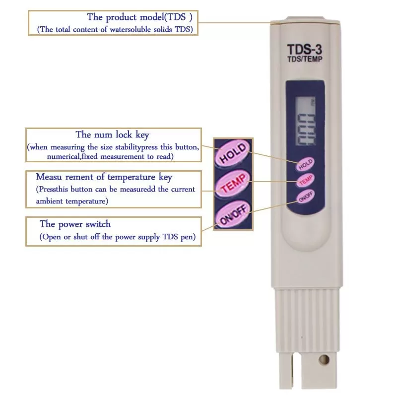 DD Pen Type Digital TDS Meter DD Pen Type Digital TDS Meter