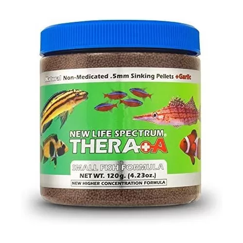 NLS Spectrum Thera A Small Fish 5mm Sinking Pellets 120g