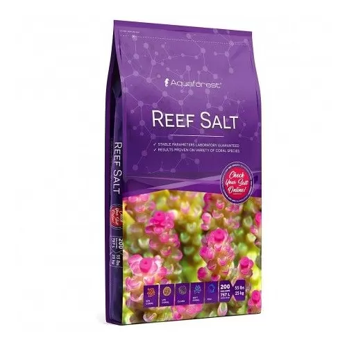 Aquaforest reef salt bag 25kg