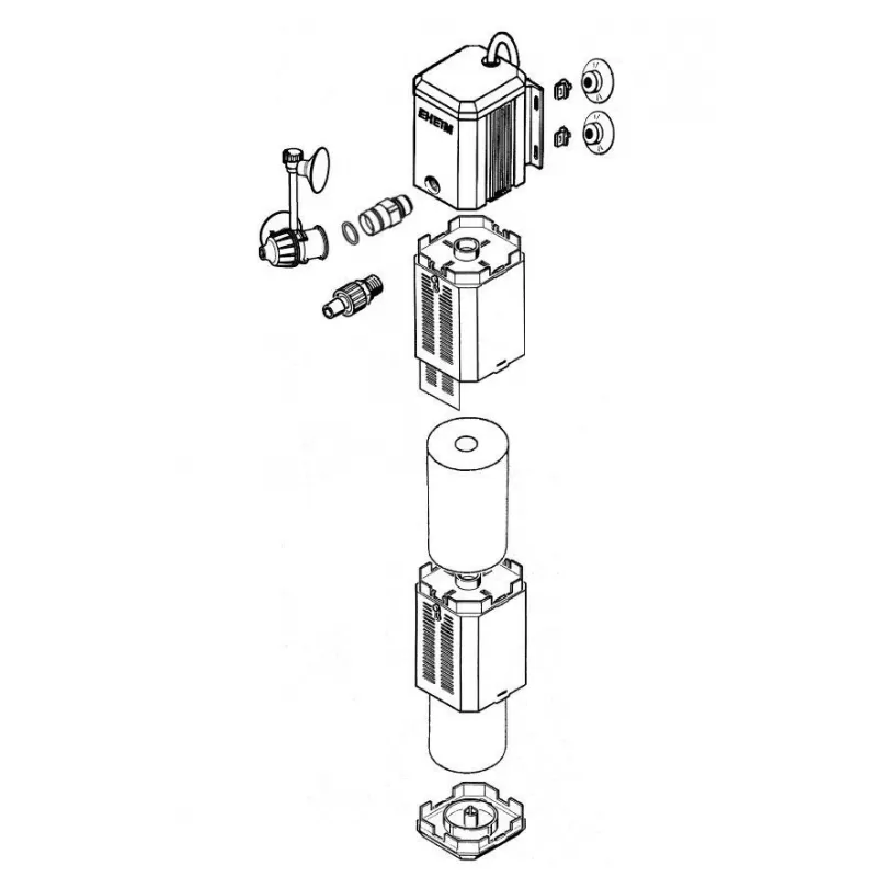 EHEIM BINNENFILTER POWERLINE 2048 600 L H EHEIM BINNENFILTER POWERLINE 2048 600 L H