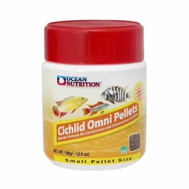 Ocean nutrition cichlid omni pellets small 100g