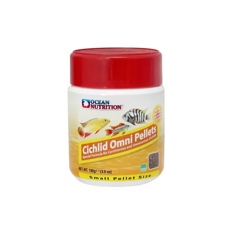 Ocean nutrition cichlid omni pellets small 100g