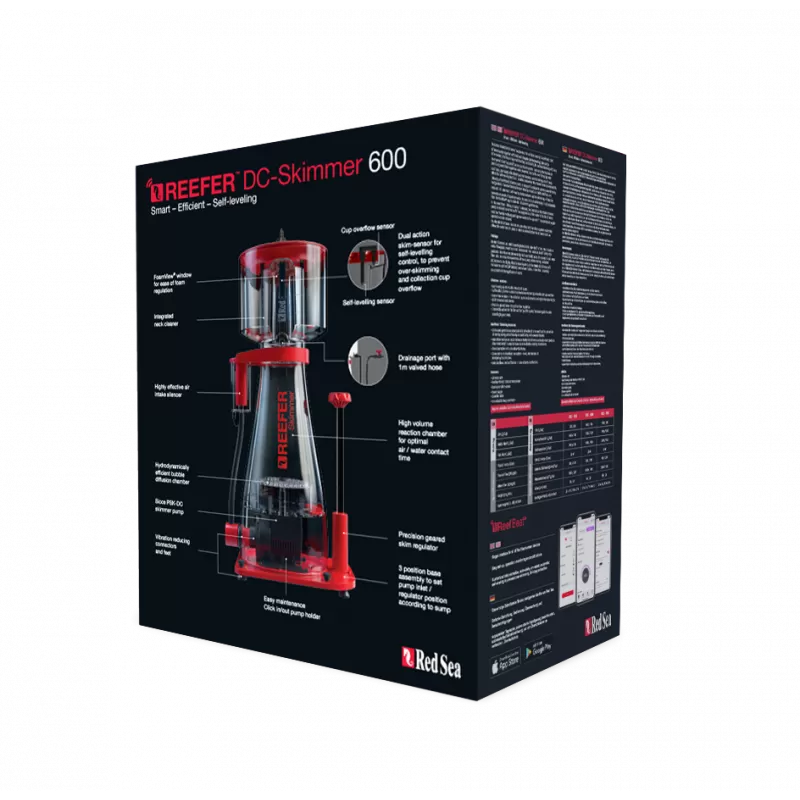 Red Sea Reefer Skimmer 600 with DC Pump Red Sea Reefer Skimmer 600 with DC Pump