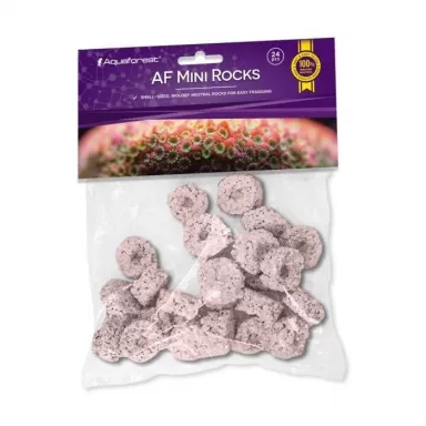 Aquaforest Mini Rocks Purple 24 pcs