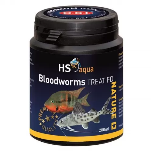 HS AQUA NATURE TREAT BLOOD WORMS 200 ML