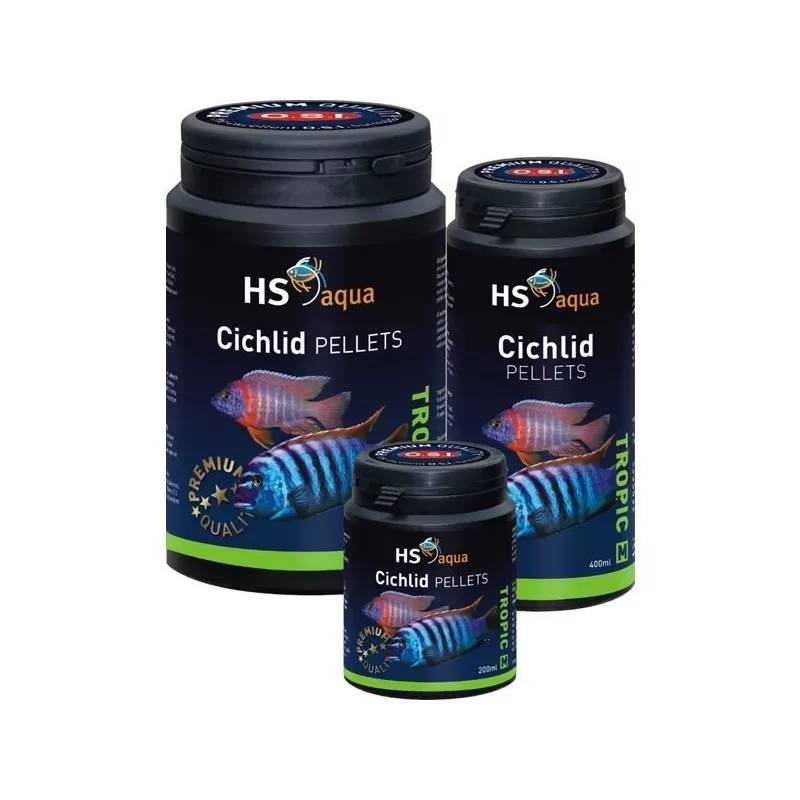 HS AQUA CICHLID PELLETS M 200 ML