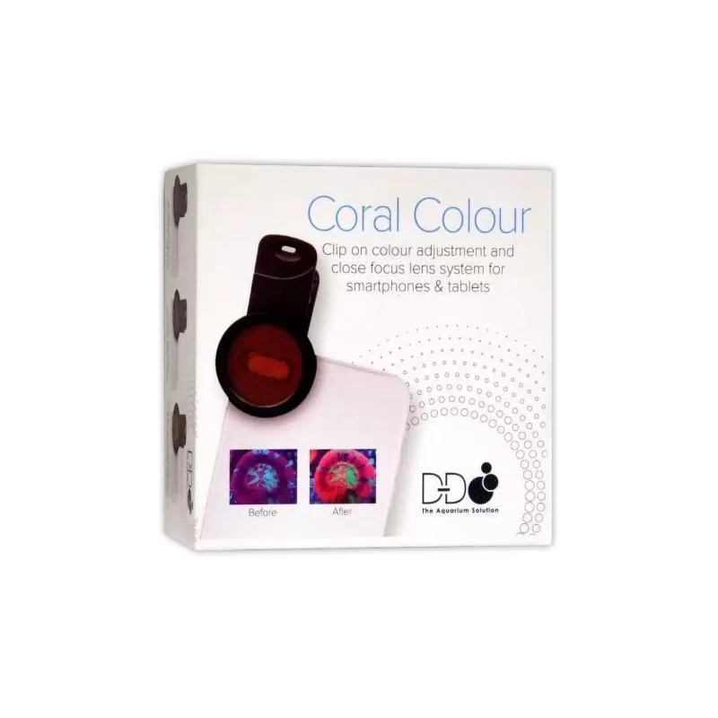 DD Coral Colour Lens XL