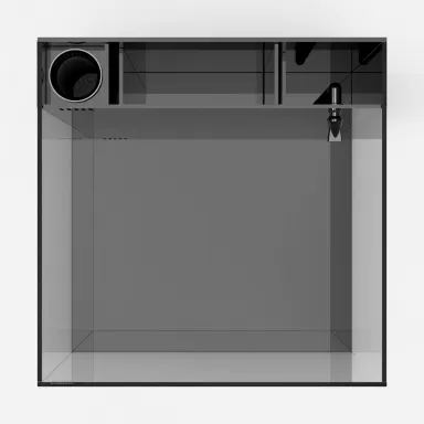 Waterbox AIO Cube 20 Zwart met onderkast kleur zwart