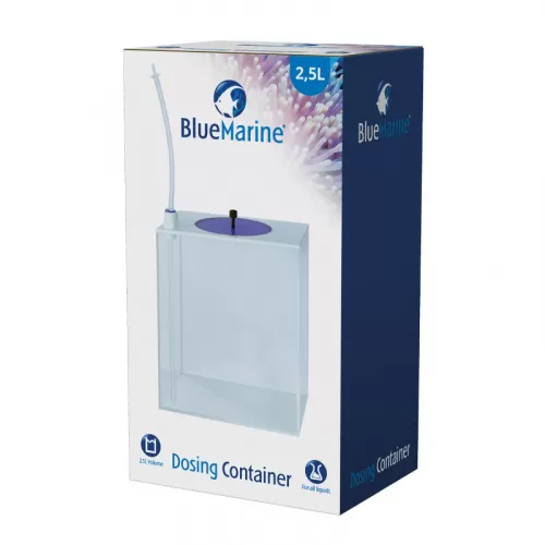 Blue marine dosing container 2,5 L | Coralandfishstore