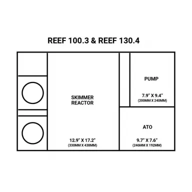 Waterbox Reef 130 4 White