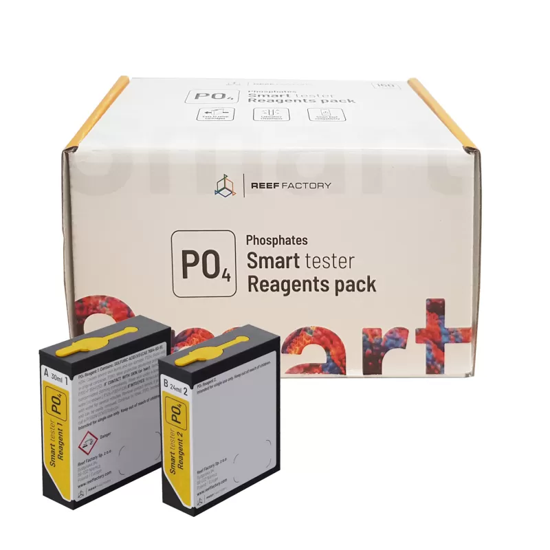 Reef Factory PO4-Reagenzienpaket (für Smart Tester) Kopn? | Corallandfishstore Reef Factory PO4-Reagenzienpaket (für Smart Tester) Kopn? | Corallandfishstore