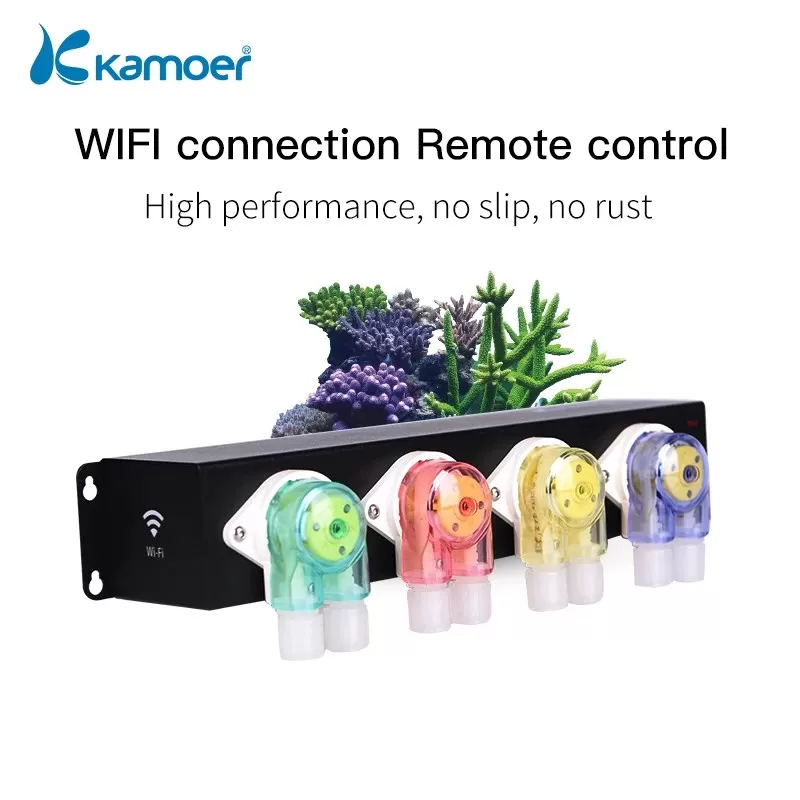 Kamoer F4 PRO-KFS (Wifi) Peristaltic pump kopen? | Coralandfishstore Kamoer F4 PRO-KFS (Wifi) Peristaltic pump kopen? | Coralandfishstore