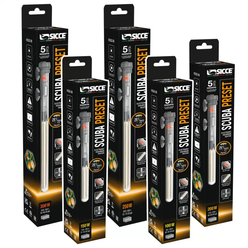 Sicce Scuba PRESET Heater 250 W kopen ? | Coralandfishstore.nl Sicce Scuba PRESET Heater 250 W kopen ? | Coralandfishstore.nl