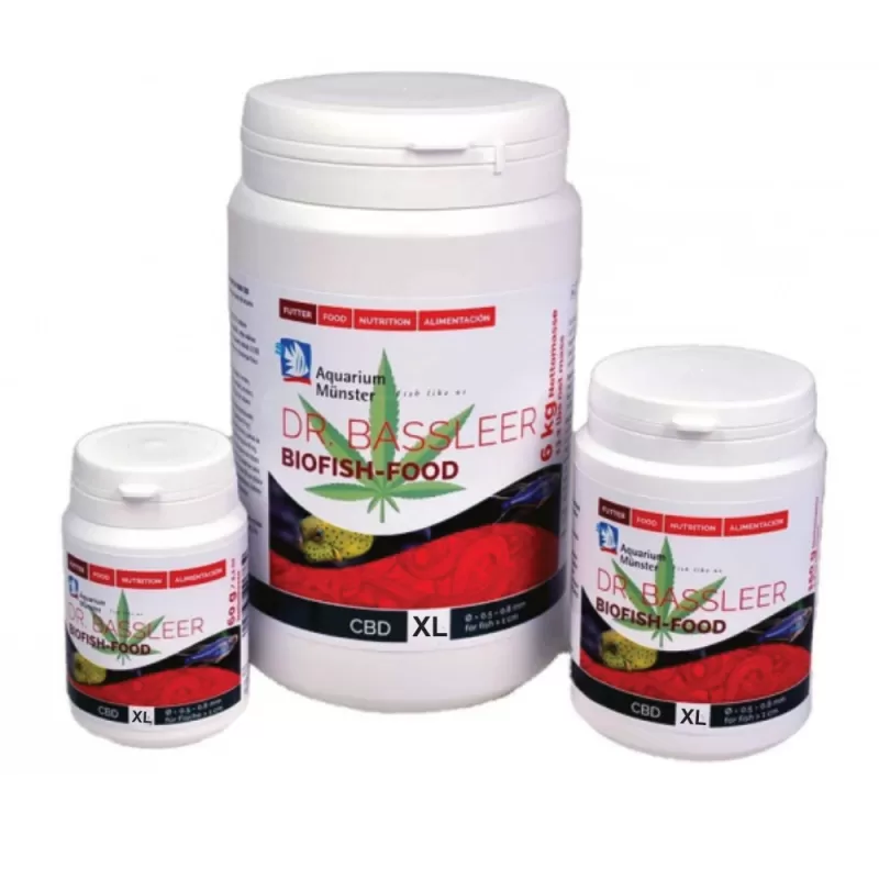 Dr Bassleer Biofish-food CBD XL 170g