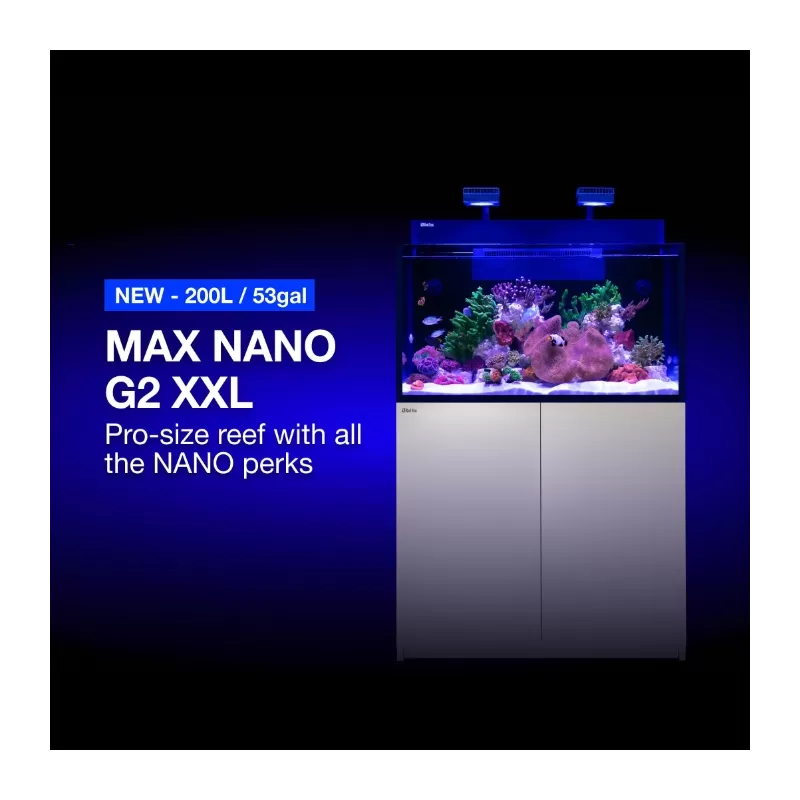 Red Sea MAX NANO G2 XXL - met onderkast zwart