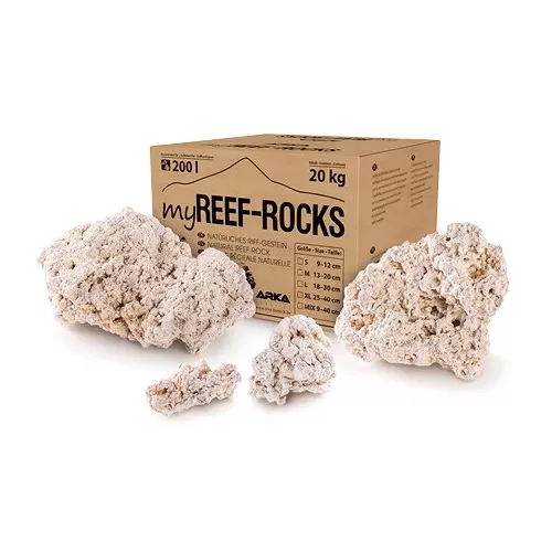 MyReef-Rocks natürliche Aragonitsteine Mixed-Box |Coralandfishstore.nl