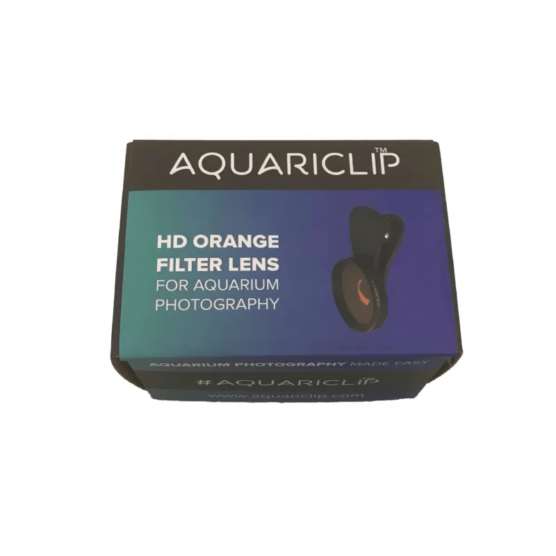 Aquariclip filter phone lens orange kopen? | Coralandfishstore.nl