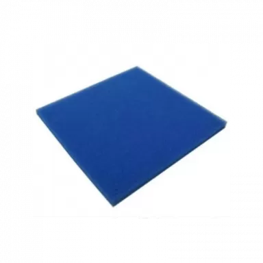 Hobby filtermat blauw grof 50x50x2cm