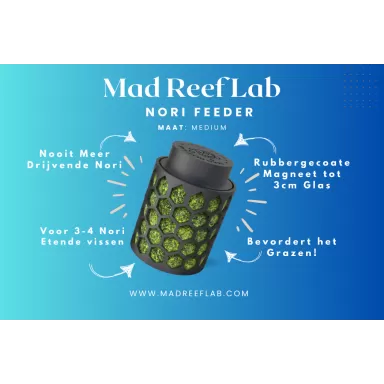 Möchten Sie Mad Reef Lab Nori Feeder Small kaufen? | Coralandfishstore.nl