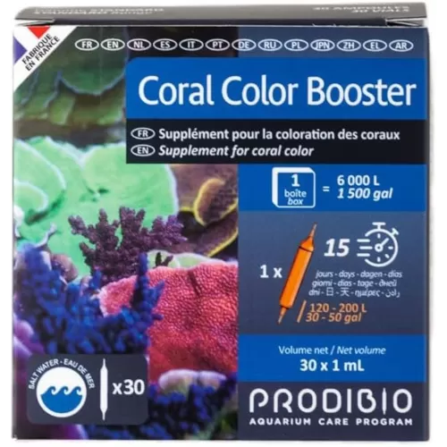 Prodibio Coral Color Booster 30 Ampullen