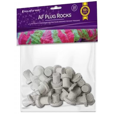 Aquaforest plug rocks white 24pcs