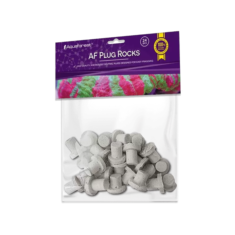 Aquaforest plug rocks white 24pcs