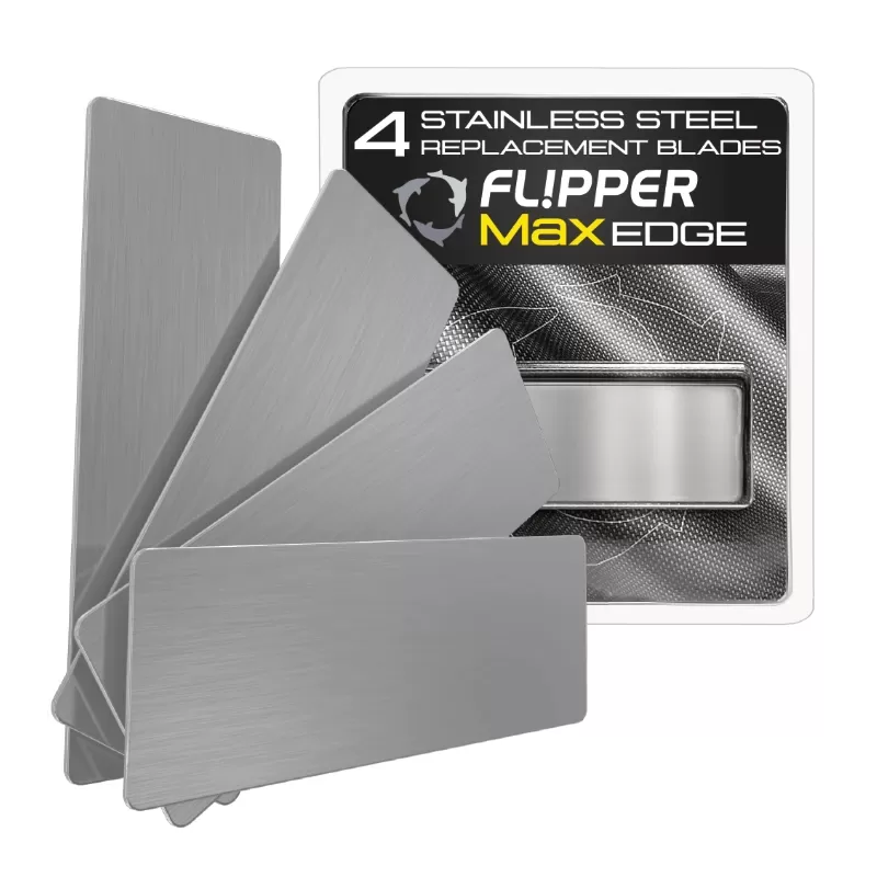 Flipper Edge Max Stainless Steel Blades