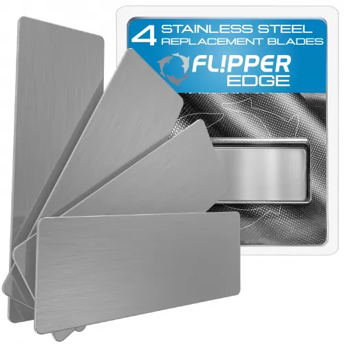 Flipper edge Standard replacement Stainless Steel Blades