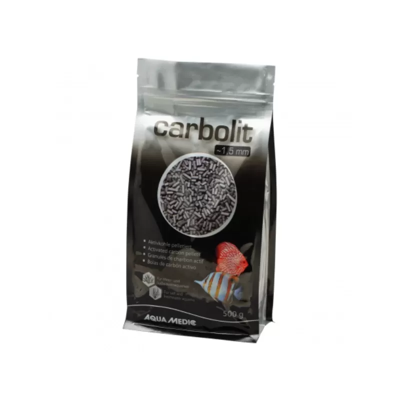 Aqua Medic Carbolit Pellets - 500 g - 1,5 mm Aqua Medic Carbolit Pellets - 500 g - 1,5 mm