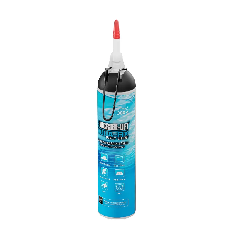 Möchten Sie Microbe lift Aqua Fix Polykleber 300g kaufen? | Coralandfishstore.nl