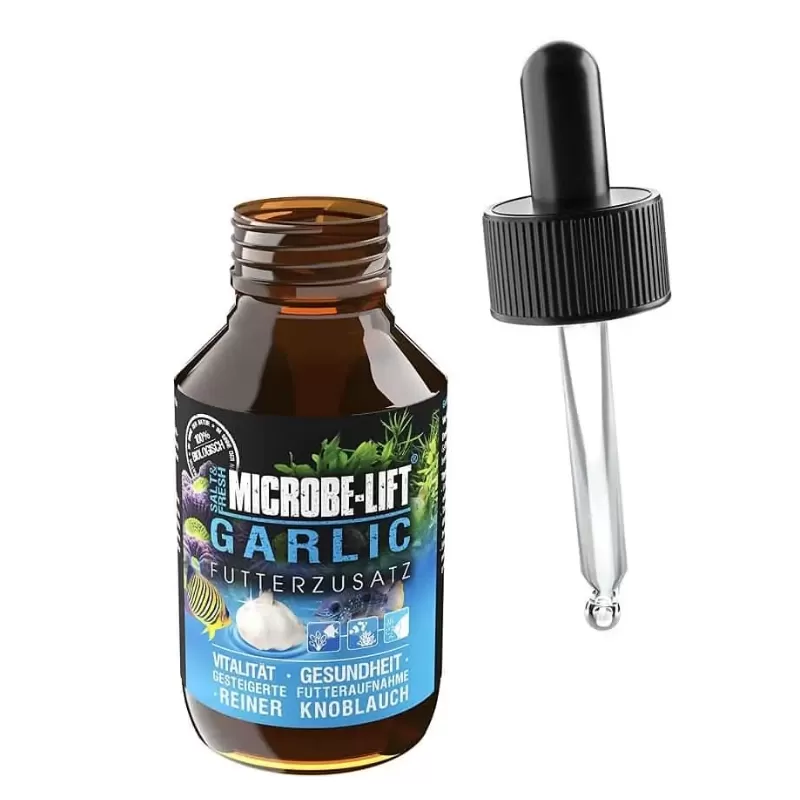 Möchten Sie Microbe Lift Knoblauch - Futterzusatz 100 ml kaufen? | Coralandfishstore.nl Möchten Sie Microbe Lift Knoblauch - Futterzusatz 100 ml kaufen? | Coralandfishstore.nl