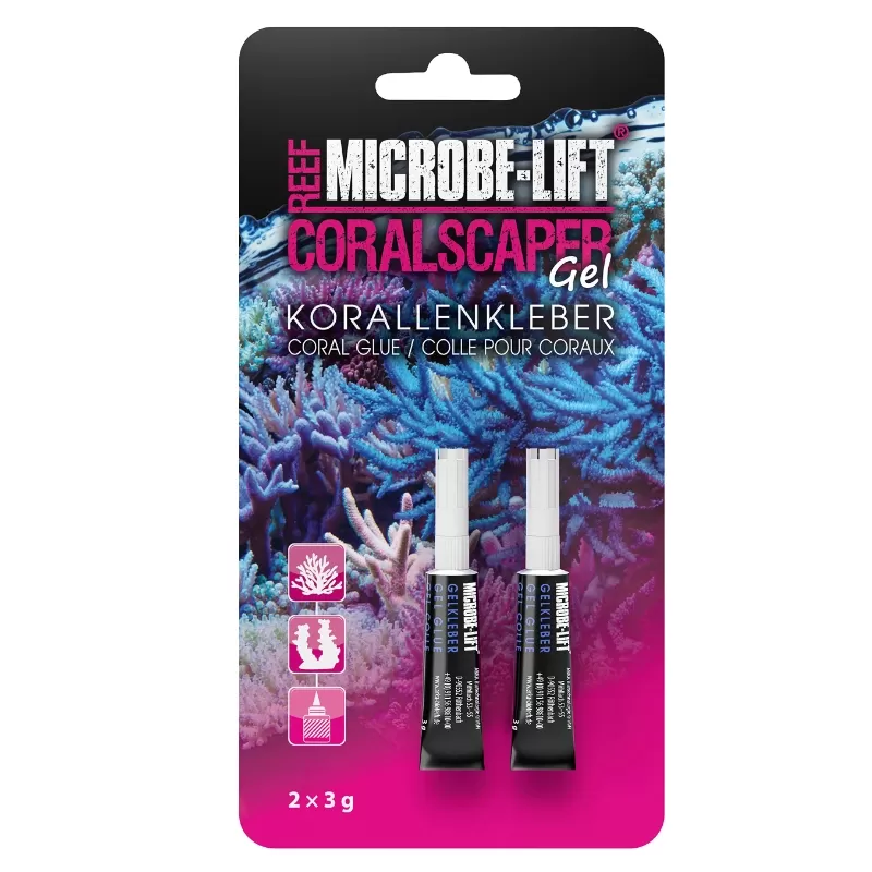 Möchten Sie Microbe Lift Coralscaper Gel 2x3g kaufen? | Coralandfishstore.nl