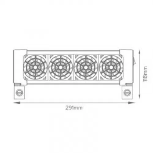 D-D Ocean Breeze Cooling Fan - 4 fans