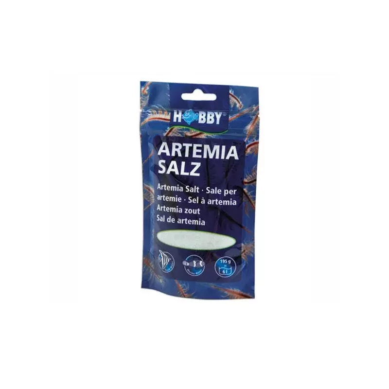 Hobby Artemia-zout, 195 g voor 6 l