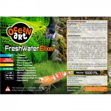 Möchten Sie Ocean Art Freshwater Elixer 5 Liter kaufen? Coralandfishstore.nl